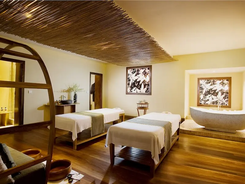 Couples treatment suite at Bamboo Spa Jimbaran